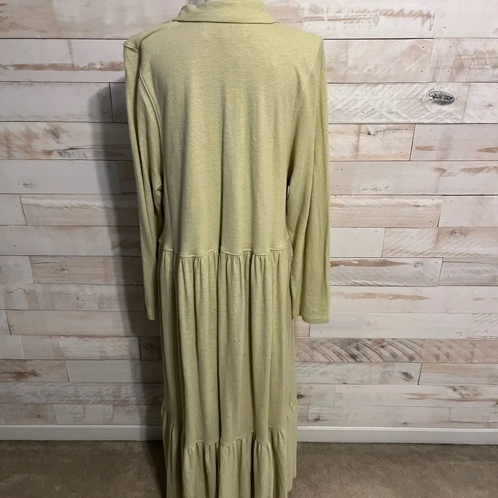 NWT Free people size P/S moonlight midi dress in Fava bean color - Picture 7 of 12